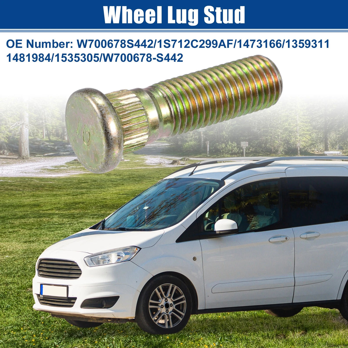 Wheel Lug Nut Set Replacement for Ford Transit Connect (2010–2013)