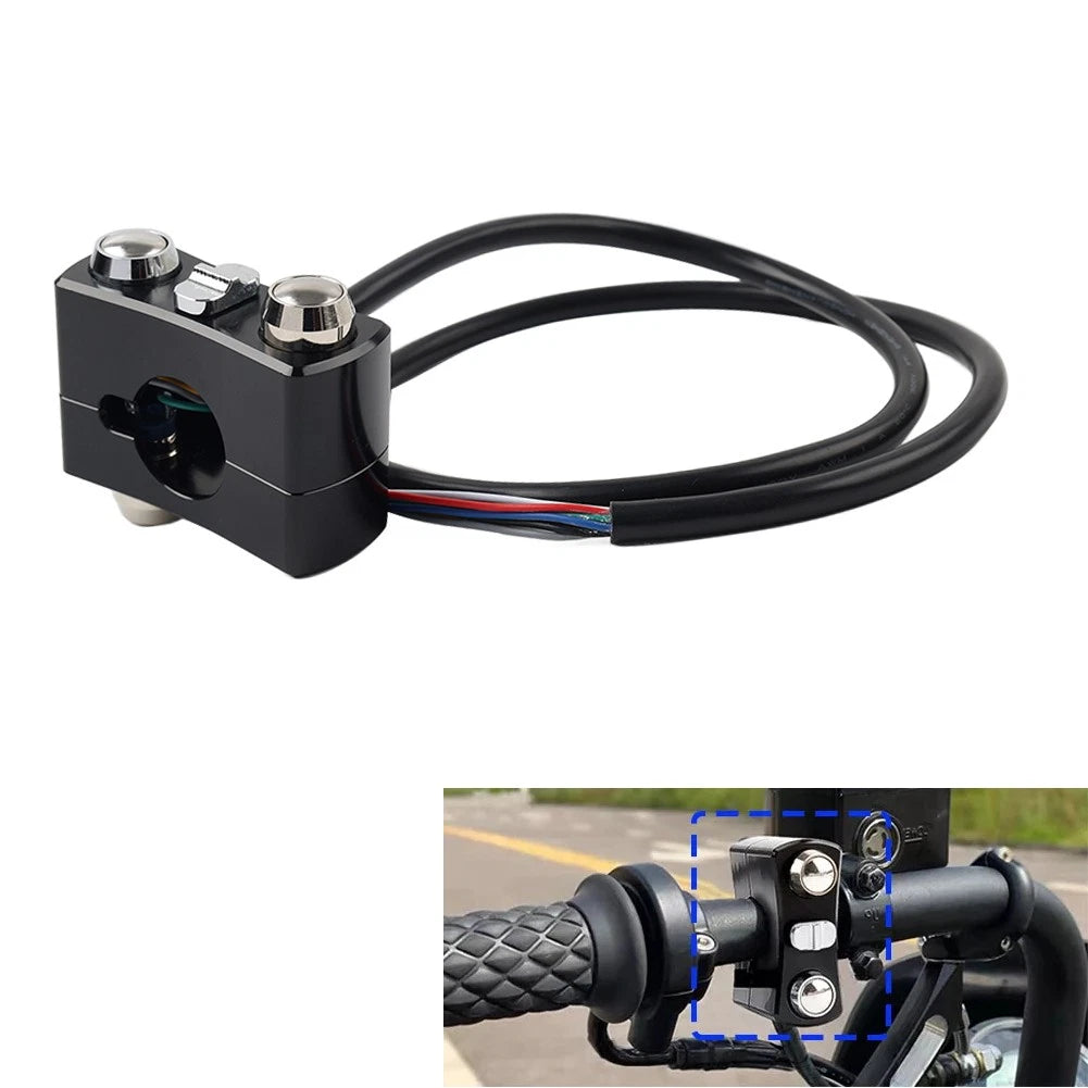1" Motorcycle Handlebar Control Switch for Harley Bobber (Fitment Specific)