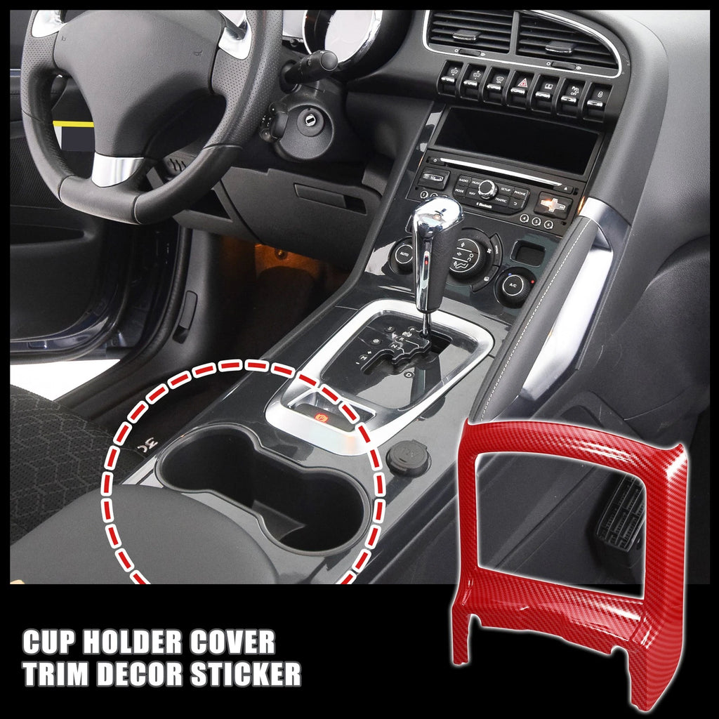 Cup Holder Cover Trim Sticker Replacement for Dodge Charger (2015–2021)