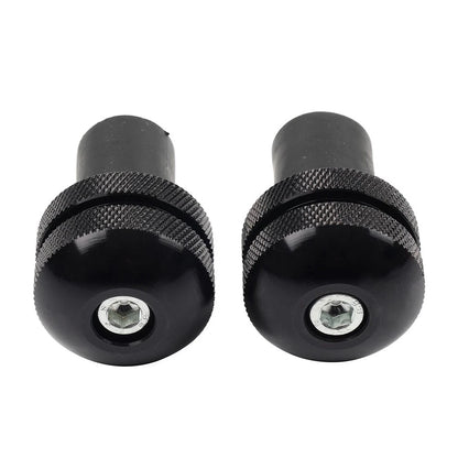 7/8" Motorcycle Handlebar Grips Bar End Cap Plug Slider