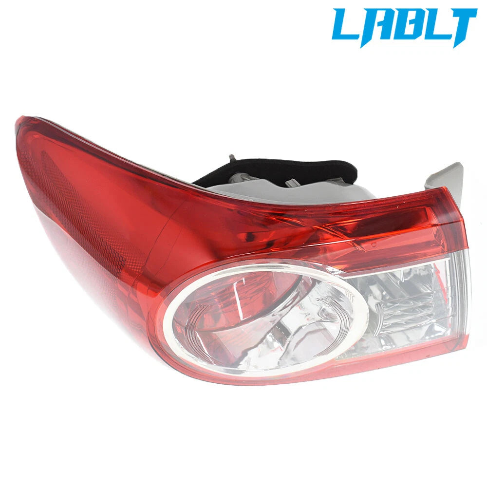 Left Driver Side Outer Rear Tail Light for Toyota Corolla (2011–2013)