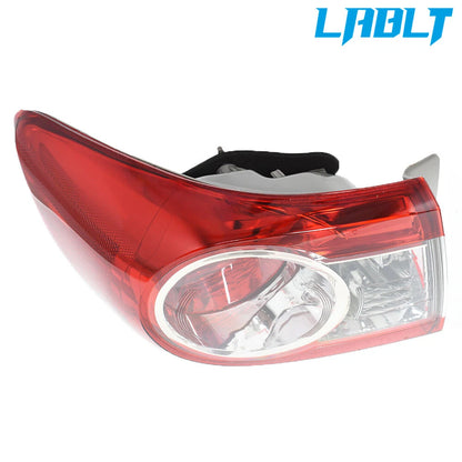 Left Driver Side Outer Rear Tail Light for Toyota Corolla (2011–2013)