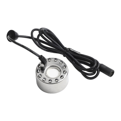 Fog Machine with 12 Lights for Pool and Landscape