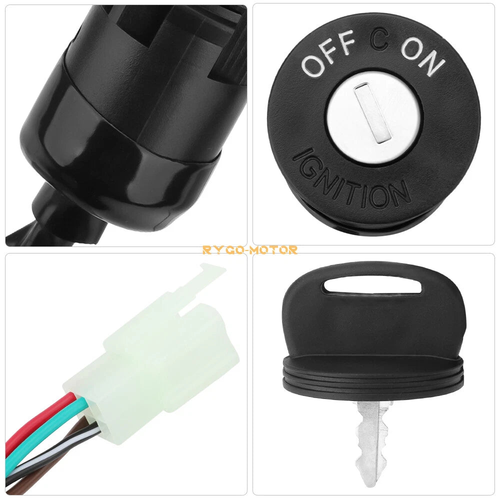 Ignition Switch with 2 Keys for Yamaha Raptor 90 YFM90R (2016–2023) BD3-H2510-00-00