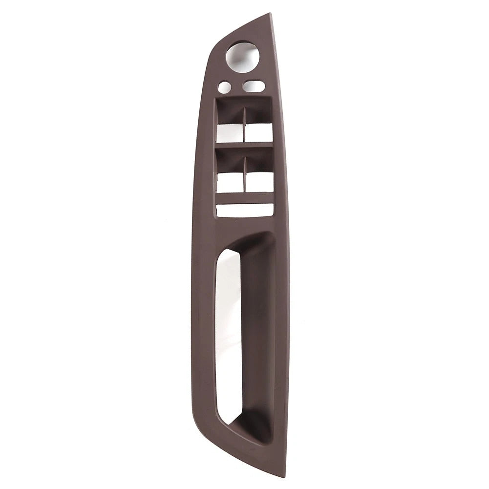 Front Door Panel Handle Pull Trim Cover for BMW X5 E70 X6 E71 E72 (2007–2013) Mocha RHD