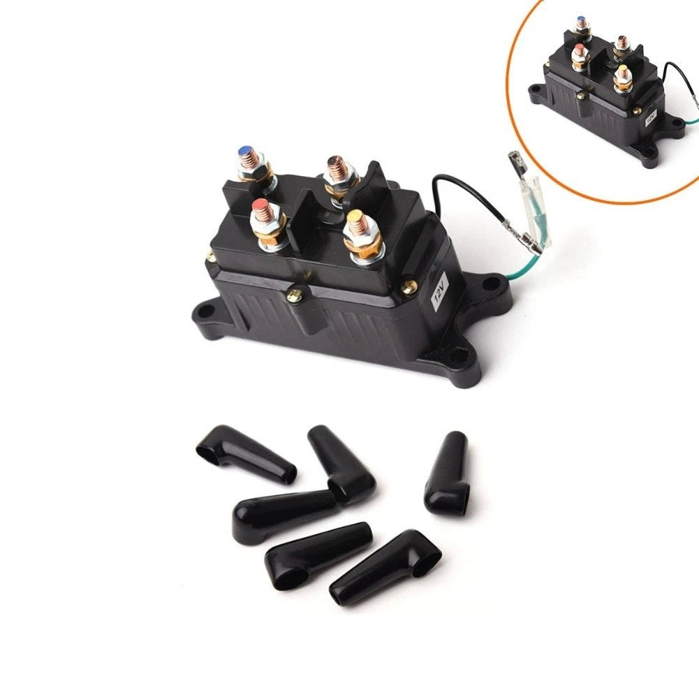 12 Volt Winch Solenoid Relay Contactor for ATV UTV (Direct Fit)