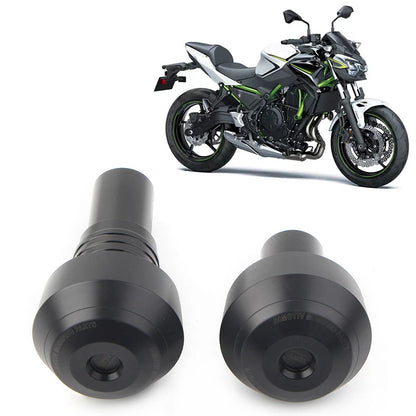 Frame Slider Cover Crash Pads for Kawasaki Z650 (2017–2019) Black