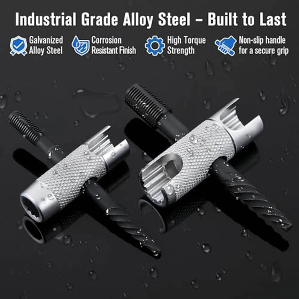 Grease Zerk Fitting Removal and Installation Tool Set for DIY and Pro Mechanics