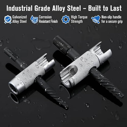 Grease Zerk Fitting Removal and Installation Tool Set for DIY and Pro Mechanics