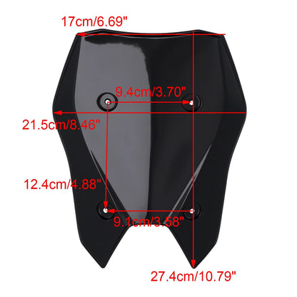 Windshield Windscreen for Kawasaki Z900 (2025–2026) Black