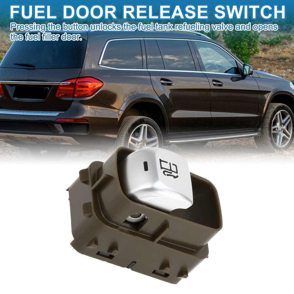 Fuel Door Release Switch for Mercedes-Benz S550 (2014–2017) Brown