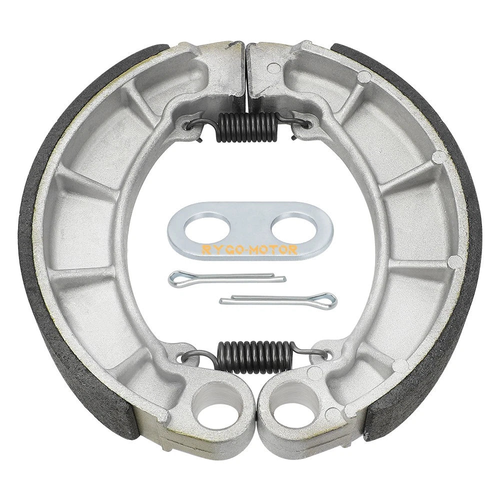 Rear Brake Shoes Kit w/ Pins for Honda Rancher 400 TRX400FA TRX400FGA (2004–2007)
