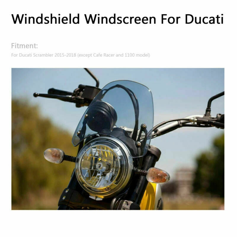 Windshield Wind Deflector for Ducati Scrambler (2015–2018) T9