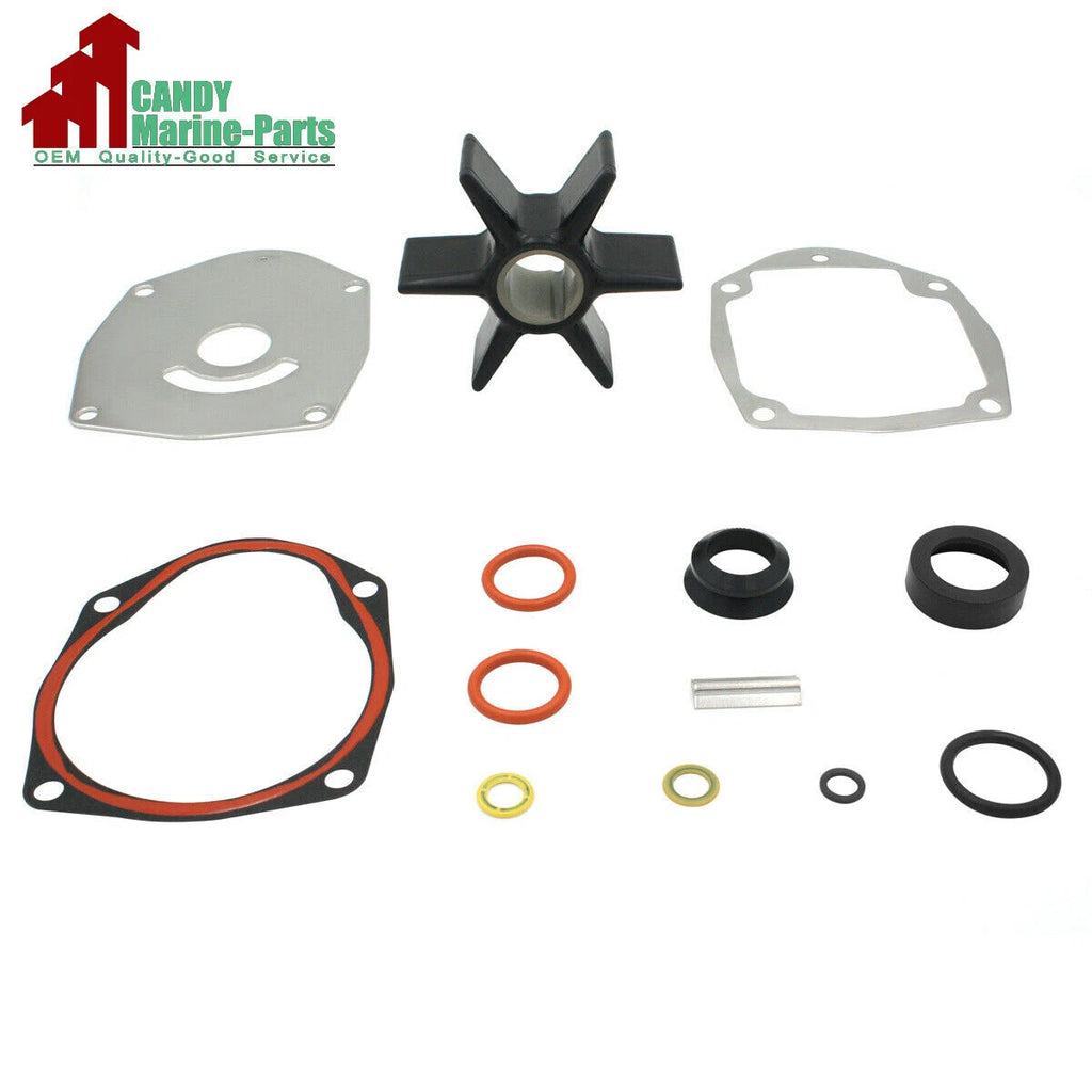 Water Pump Impeller Kit for Mercury Mariner (OEM, 47-43026Q06, 43026Q06, 18-3214)