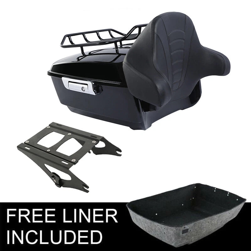 Trunk Backrest Pad for Harley Touring (2014–2026)