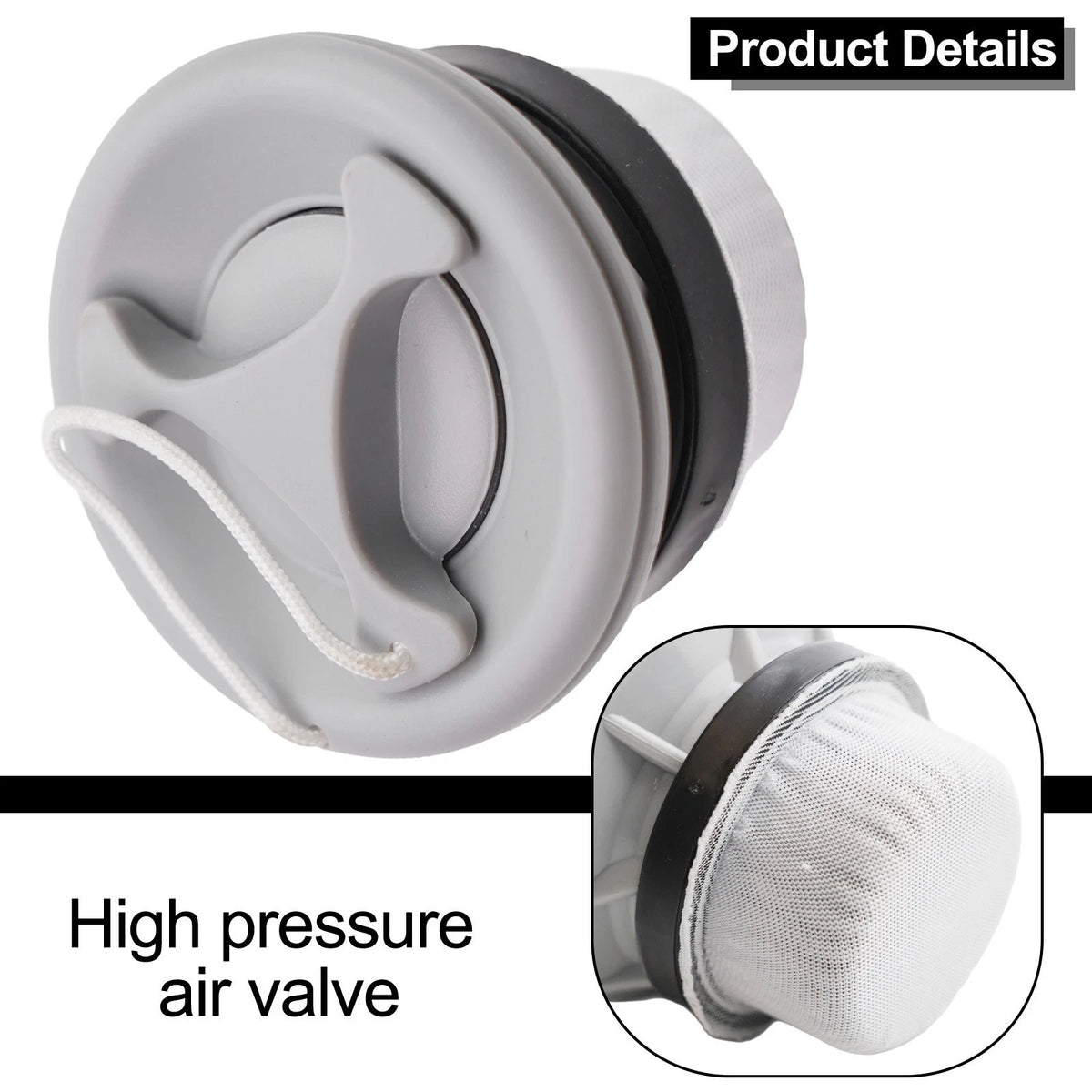 Air Valve for Boat Canoe (High Pressure)