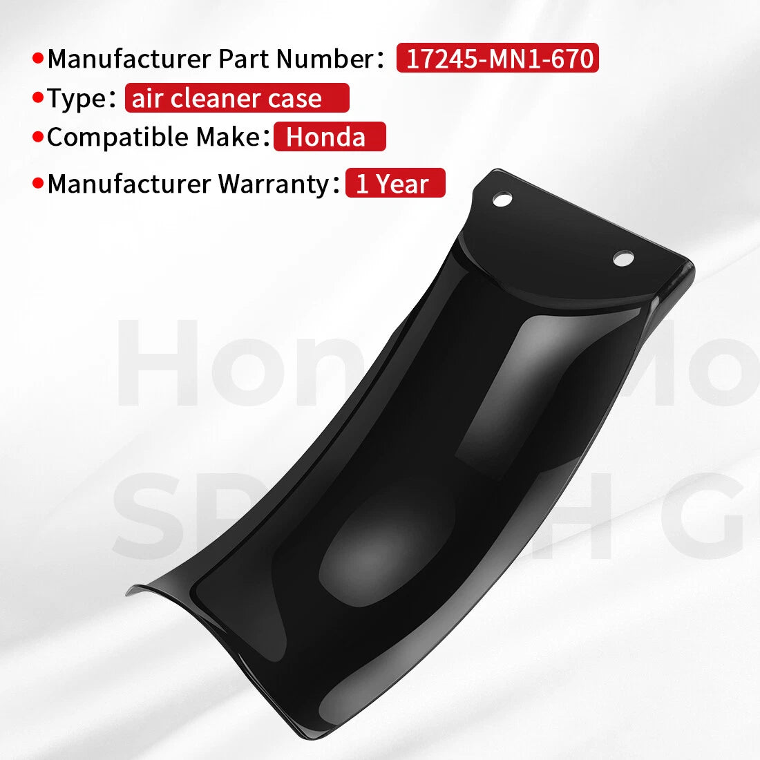 Mudflap Splash Guard for Honda XR350R (1985), XR600R (1985-2020), XR650L (1993-2023)