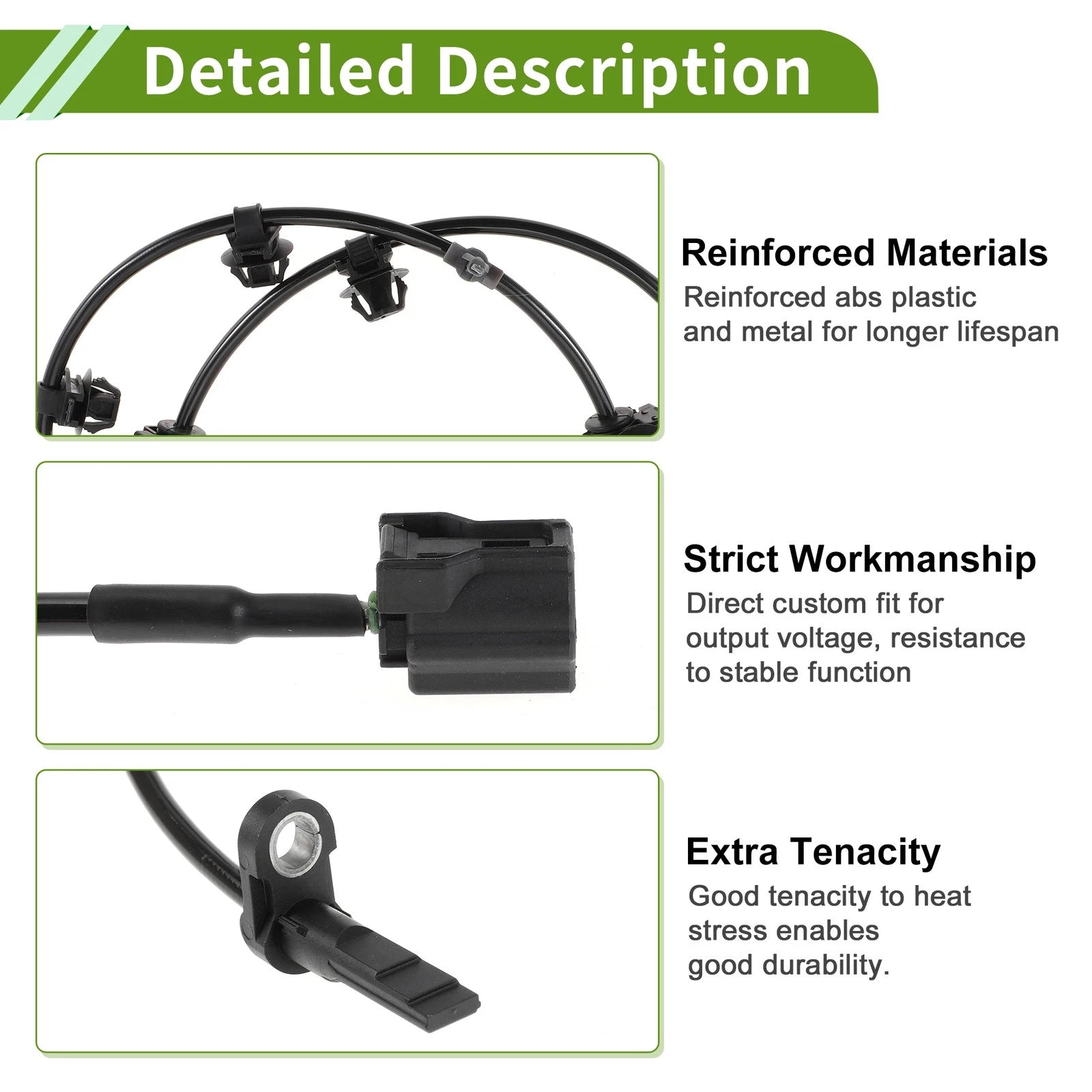 ABS Wheel Speed Sensor Front Left Replacement for Subaru BRZ (2013–2015)