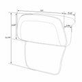 Razor Chopped Trunk Backrest Pad for Harley Road Glide (2014–2023)