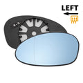 Left Side Blue Mirror Glass with Back Heated for BMW 1 2 3 Series (2004–2009)