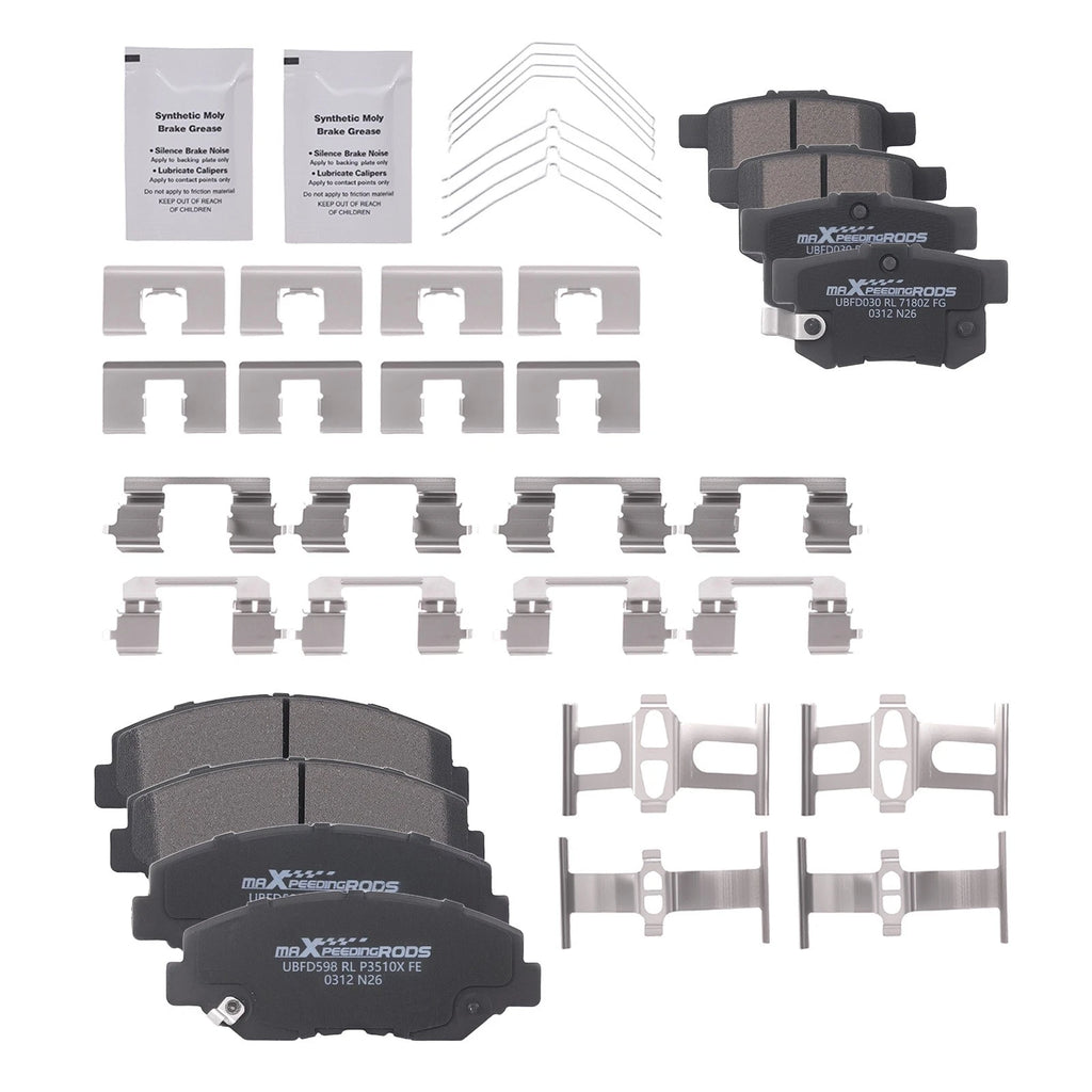 Ceramic Brake Pads Set for Honda Accord (2003–2007) / Civic (2012–2015)