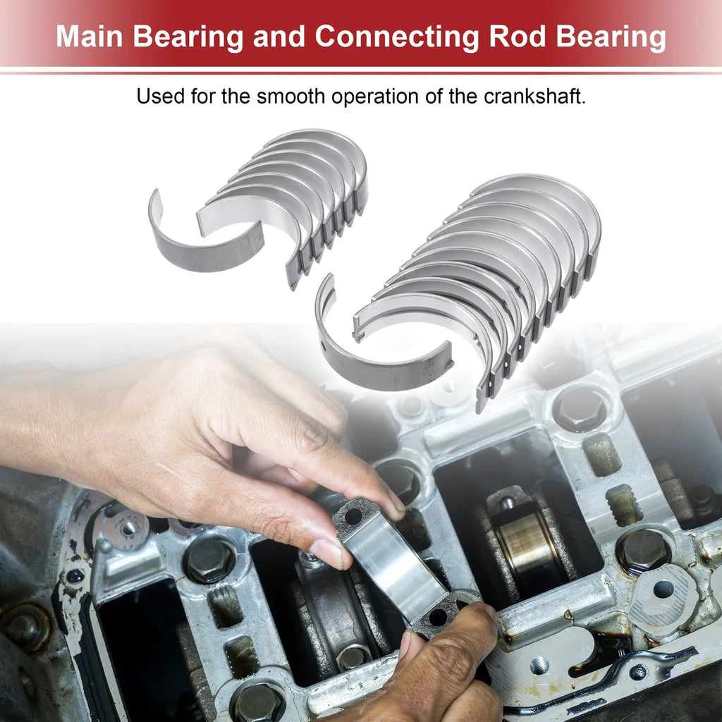 Engine Bearing Kit Main and Connecting Rod Replacement for Hyundai Accent (2000–2005)
