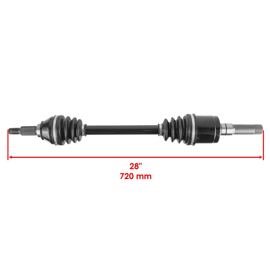 Caltric Front Rear CV Joint Axle Replacement for John Deere AM140523 (—)