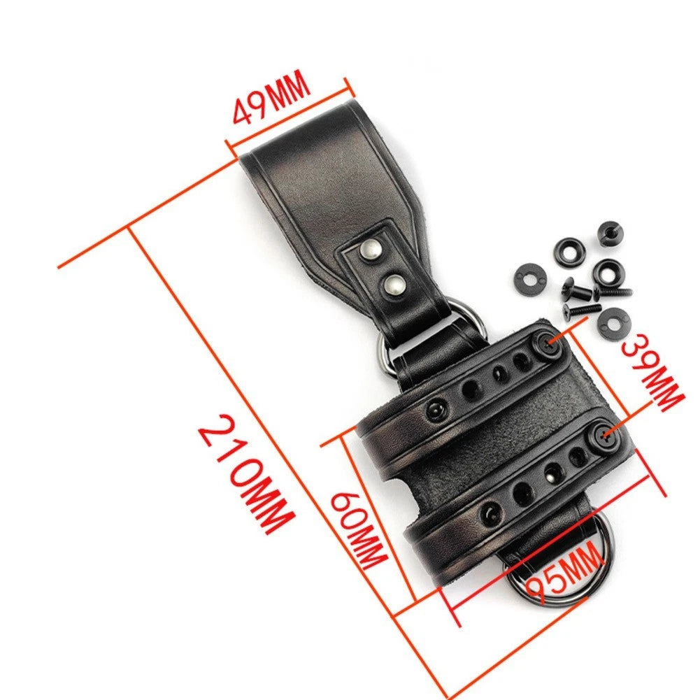 Cowhide Sheath System for Fixed Blade Carry (39mm Hole Spacing)