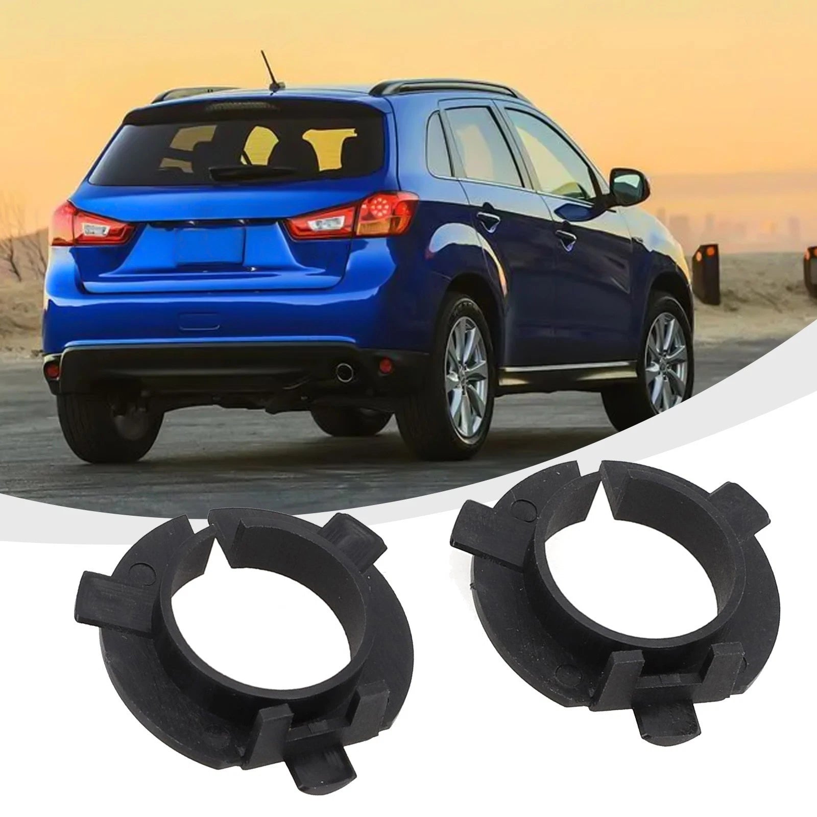 H7 LED Headlight Holder Set of 2 for