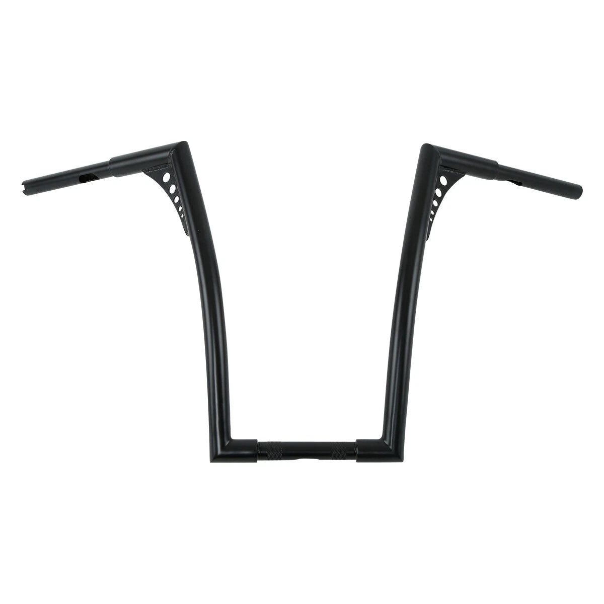 1 1/4" Black Fat 18" Rise Handlebar for Harley Davidson FXST FLST