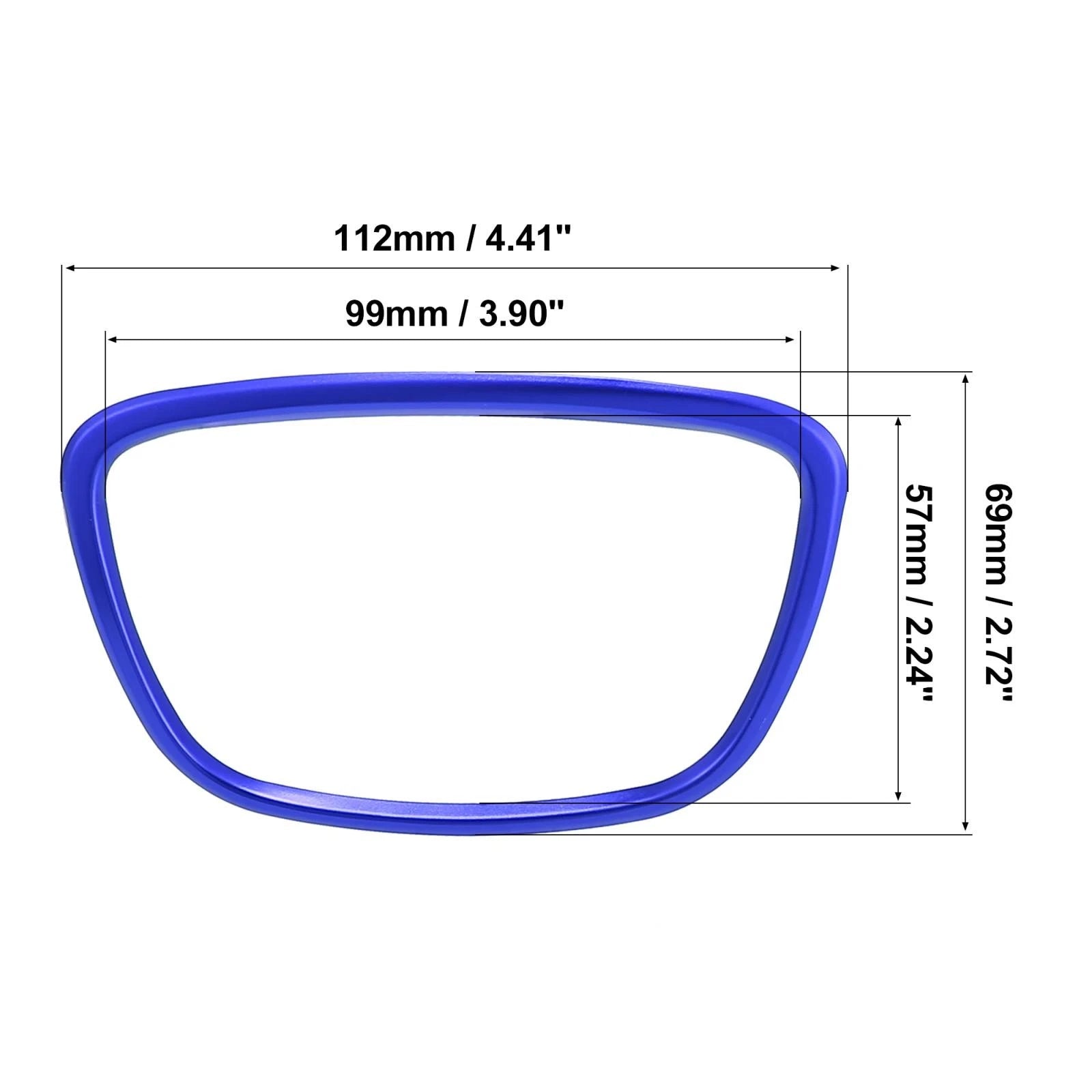 Steering Wheel Trim Cover Replacement for Audi A3 A4 A5 A6 A7 Q3 Q4 (2012–2024)