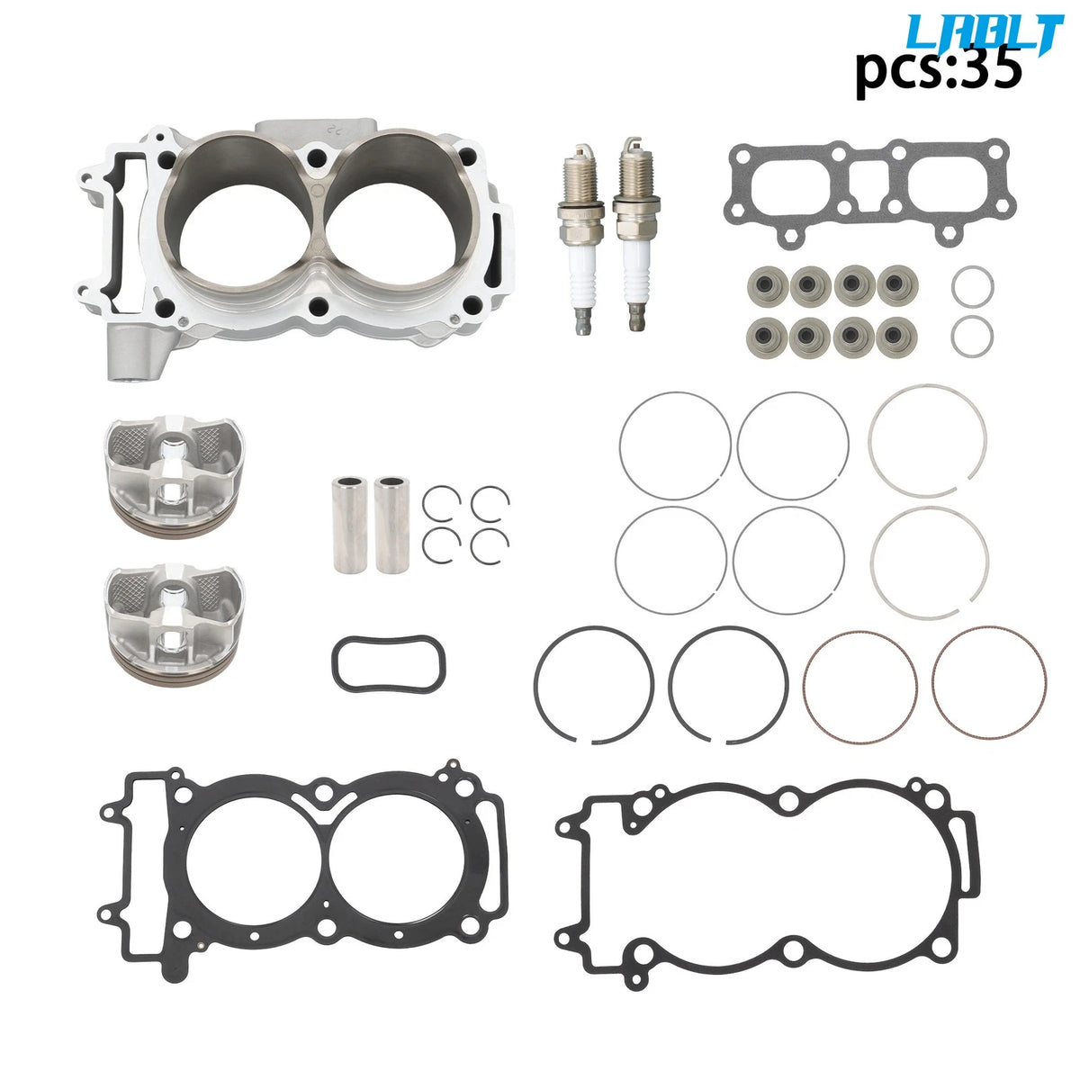 Cylinder Gasket Piston Kit for Polaris RZR General 1000 XP4 (2016–2021) 3023156