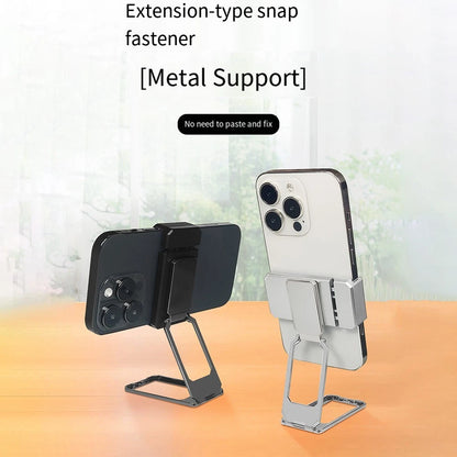 Metal Back Clip Phone Holder for Universal Use (360 Degree Adjustable)