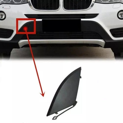 Primed Front Bumper Tow Hook Cover Cap for BMW F25 X3 (2015–2017)