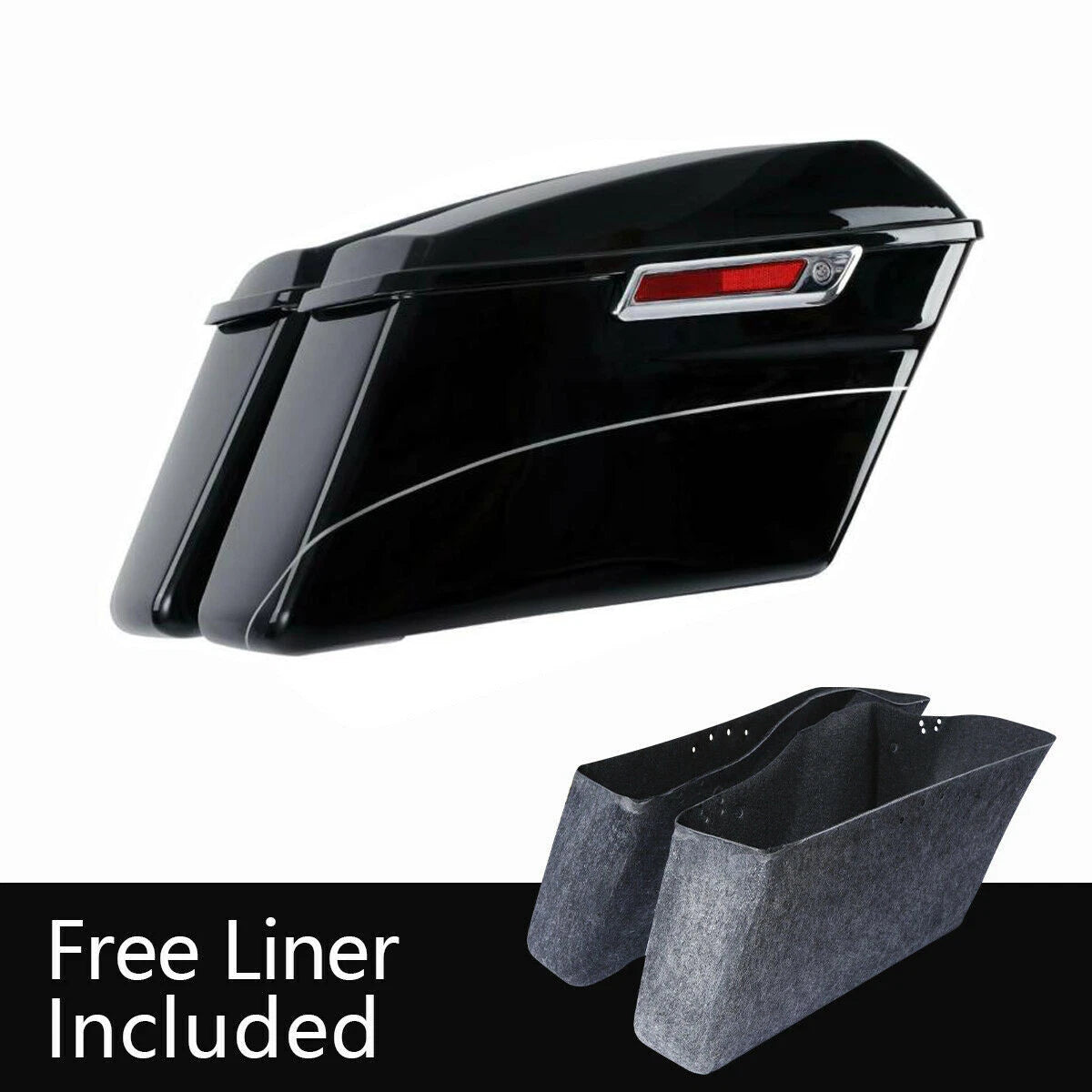 Saddle Bags for Harley Touring Electra Road Glide (2014–2024)