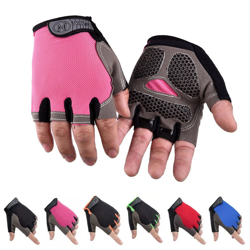 2X Anti-Slip Weight Lifting Gloves for Men Women Fitness Training