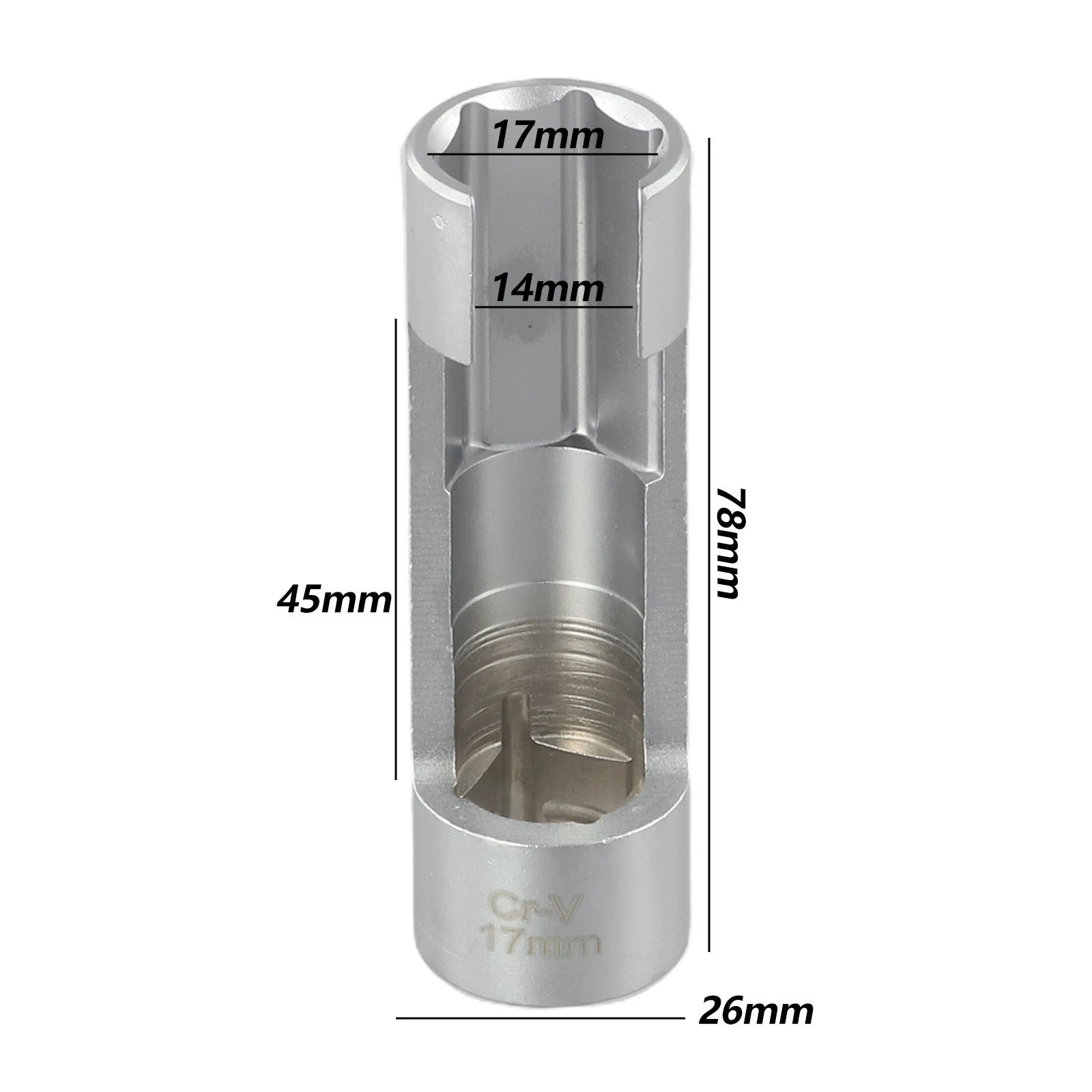 Oxygen Sensor Wrench for - Hexagonal Opening Removal