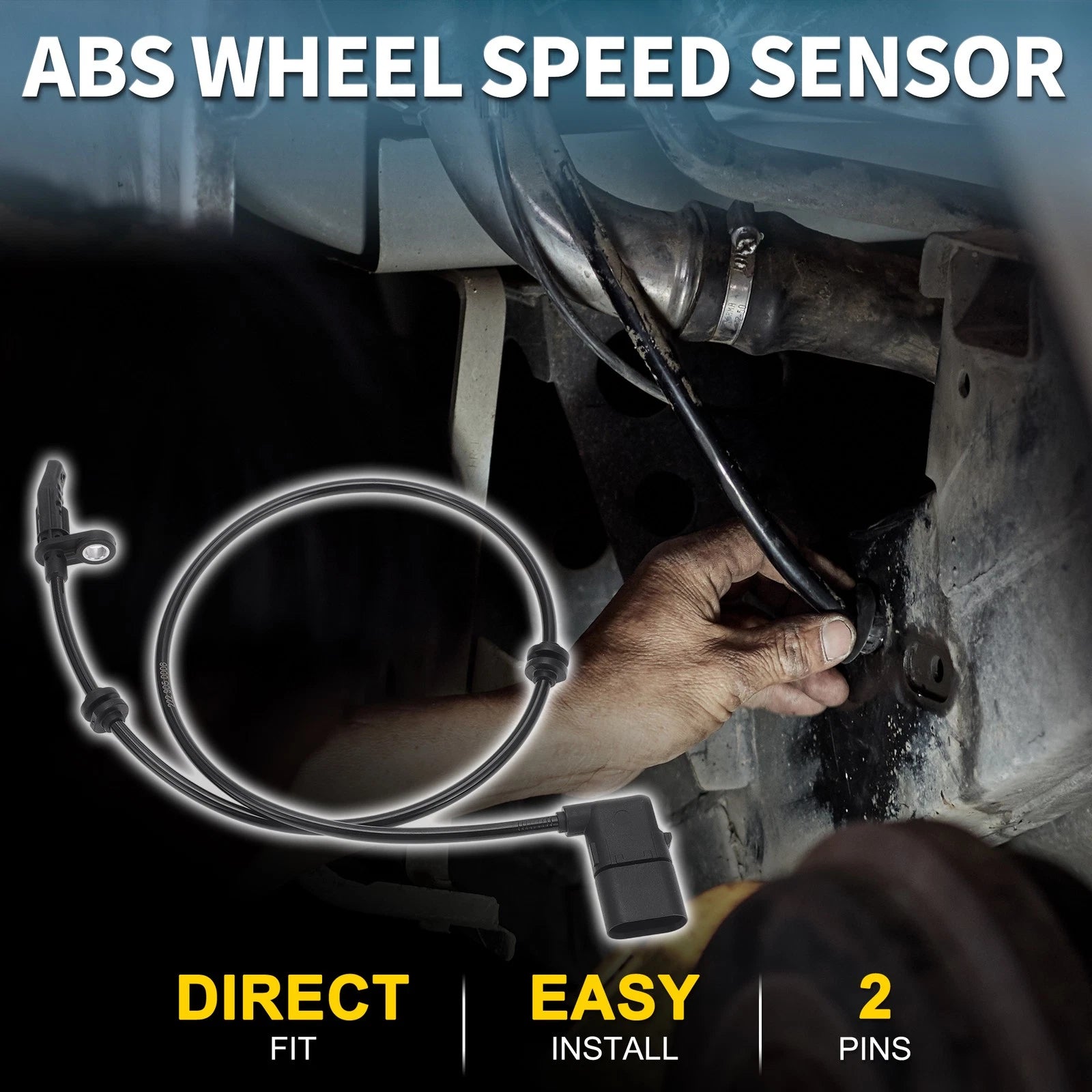 ABS Wheel Speed Sensor Rear Left for Mercedes-Benz S450 (2018–2021)