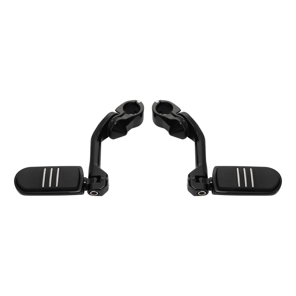 Pegstreamliner Foot Pegs for Harley (1-1/4", Long Angled)