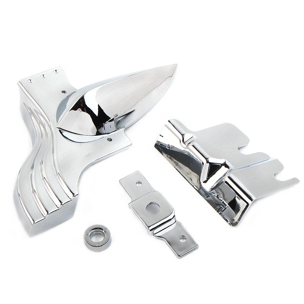 Lower Front Frame Cover for Harley Touring (1991–2020) Tri Glide (2009–2013) Chrome