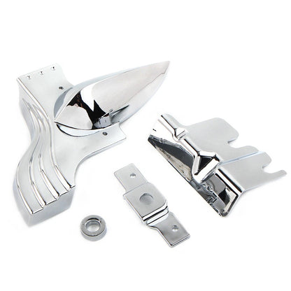 Lower Front Frame Cover for Harley Touring (1991–2020) Tri Glide (2009–2013) Chrome