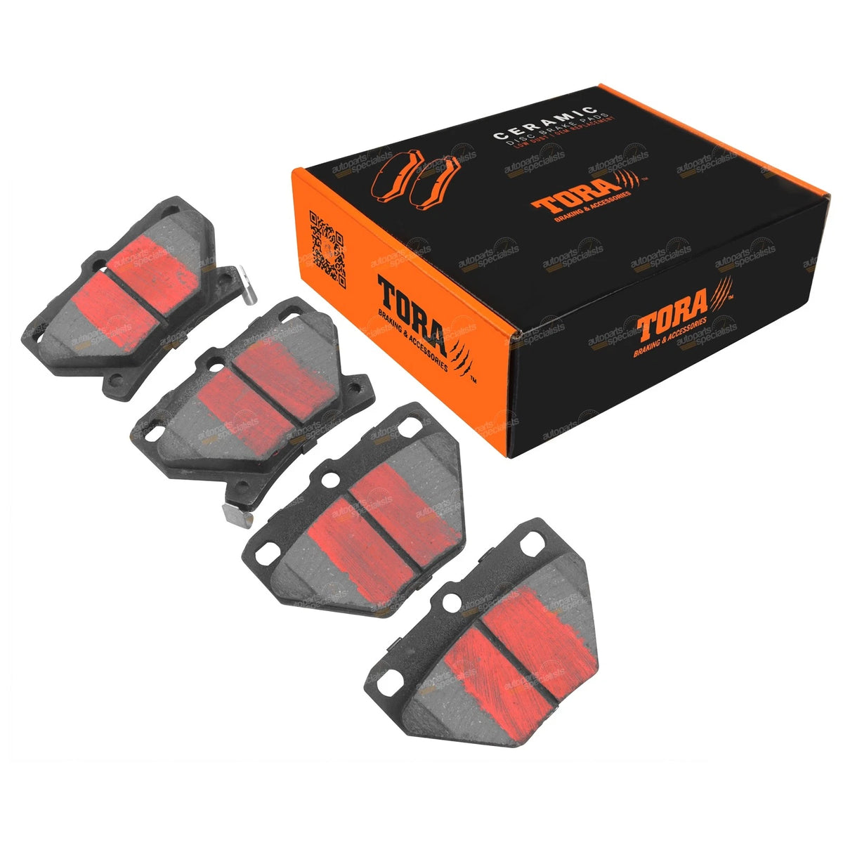 Rear Ceramic Brake Pad Set for Toyota Celica ZZT231R (1999–2005) 2ZZ-GE