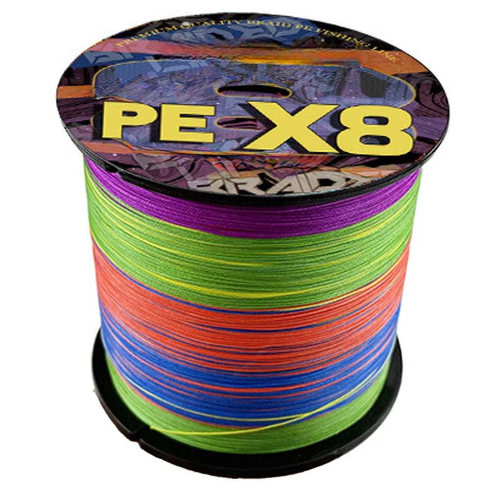 100m PE Braided Fishing Line 8-Strand Performance