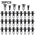 30pcs Push Type Plastic Rivets for Toyota