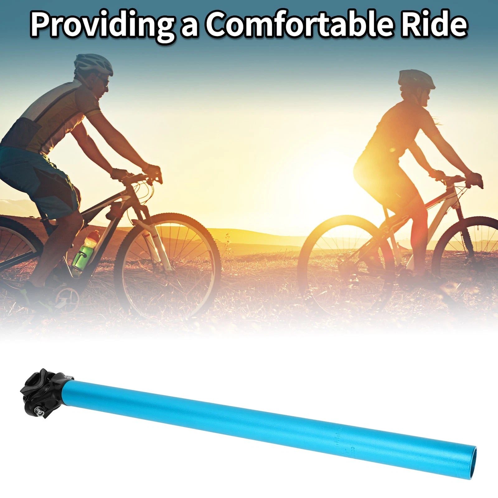 Seat Post 30.4x500mm Adjustable Angle Replacement for Bike (2000–2024)