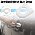Front Left Exterior Door Handle Cover for Volkswagen Jetta 2011–2016 White
