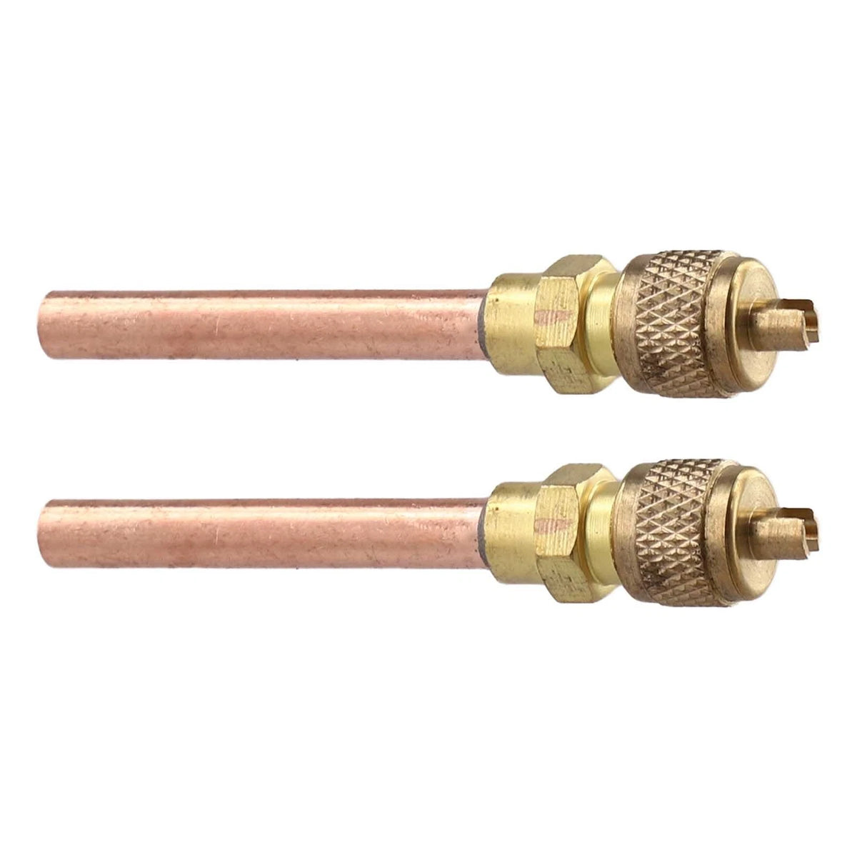 2pcs Service Access Valves for AC Refrigeration Systems