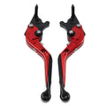 Folding Extendable Brake Clutch Levers for Honda CB1100 (2013–2020) Red