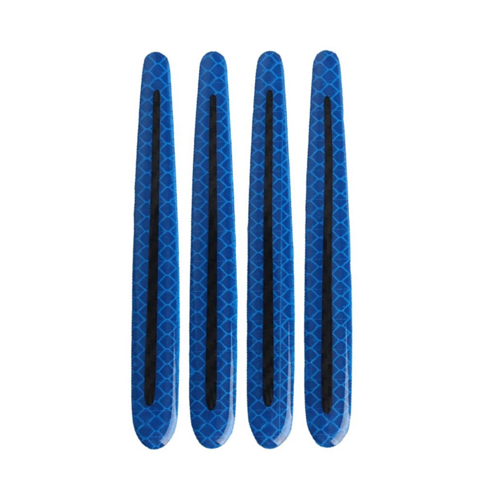 Universal Carbon Fiber Door Handle Reflective Sticker Scratch Protection