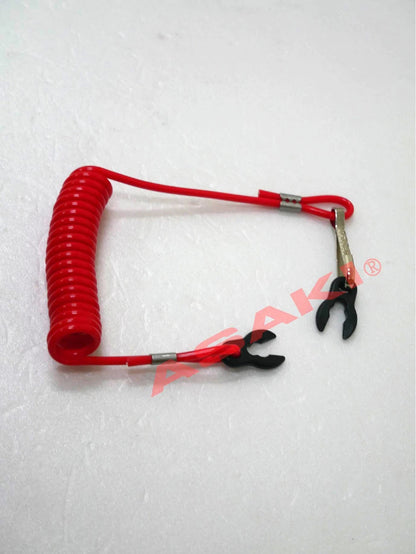 Safety Lanyard Cord Stop Switch for Suzuki (37823-92E00, 37823-92E01)